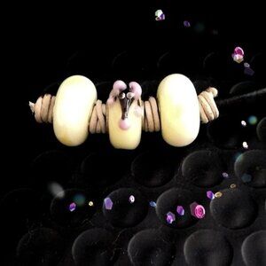 🎁☃️❄️ $10 Stocking Stuffers! Mouse + Rat Aficionados Handmade Lampwork Bracelet